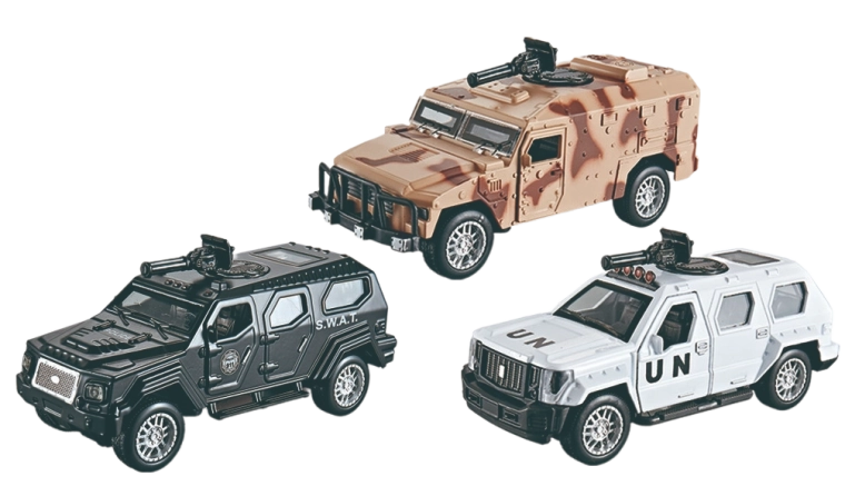 Model van militaire politie op schaal 1:36 - 1 stuk
