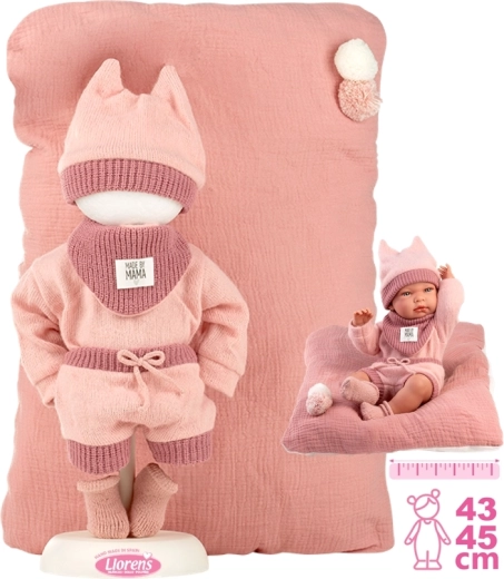 Llorens outfit voor New Born-pop 40–42 cm met accessoires, 5-delige set