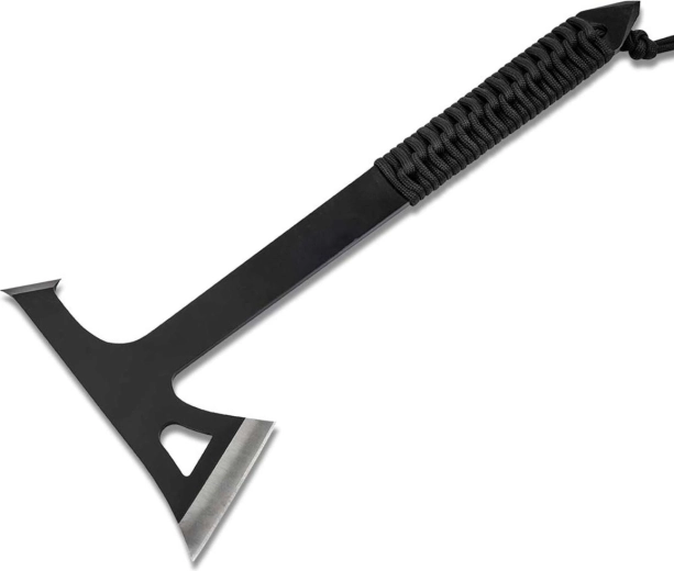 Volmetalen uitvoering met zwarte afwerking