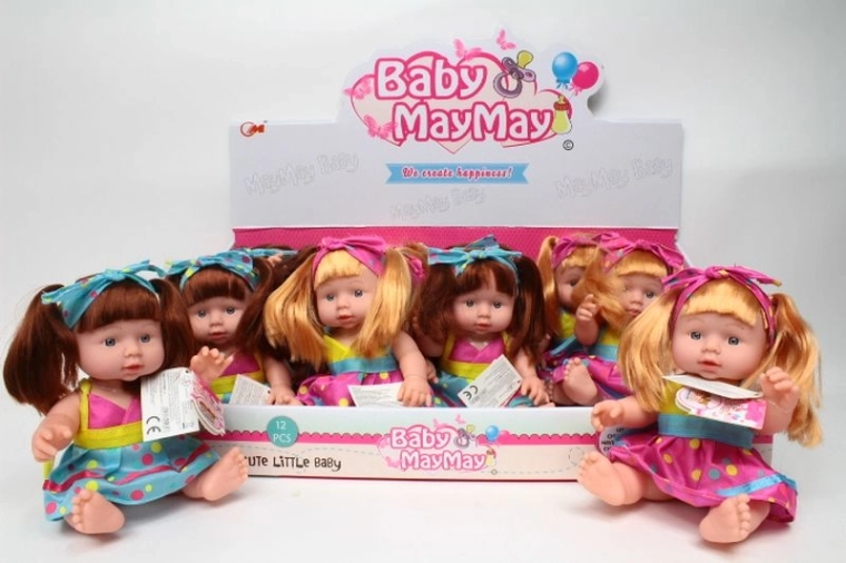 Sprekende pop 25 cm