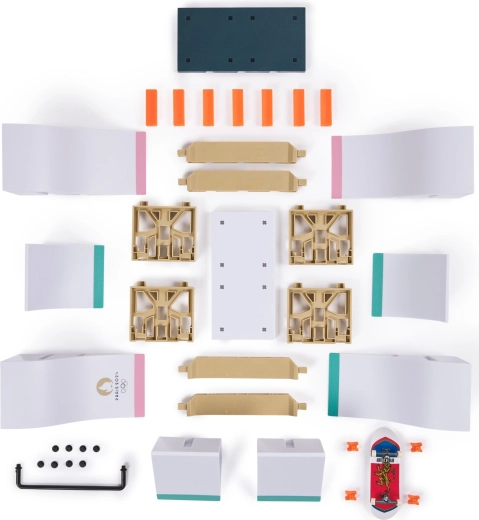 Modulair skatepark voor eindeloze combinaties