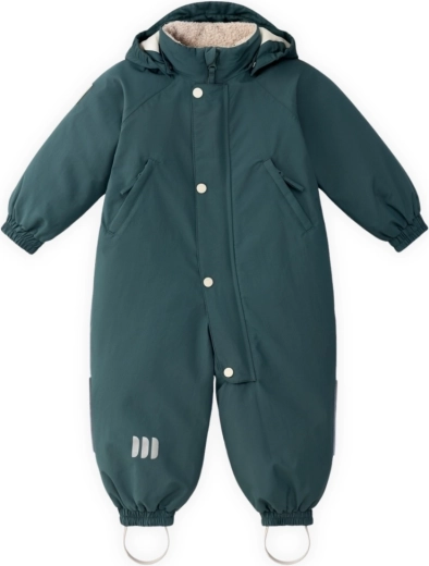 Leokid winteroverall Linn Pine Green maat 80 (12–18 maanden)