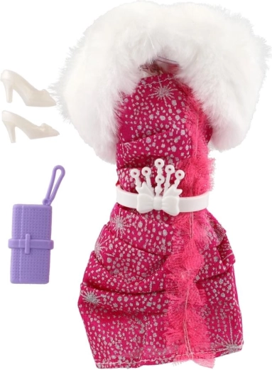 Elegante jurk met zachte kraag