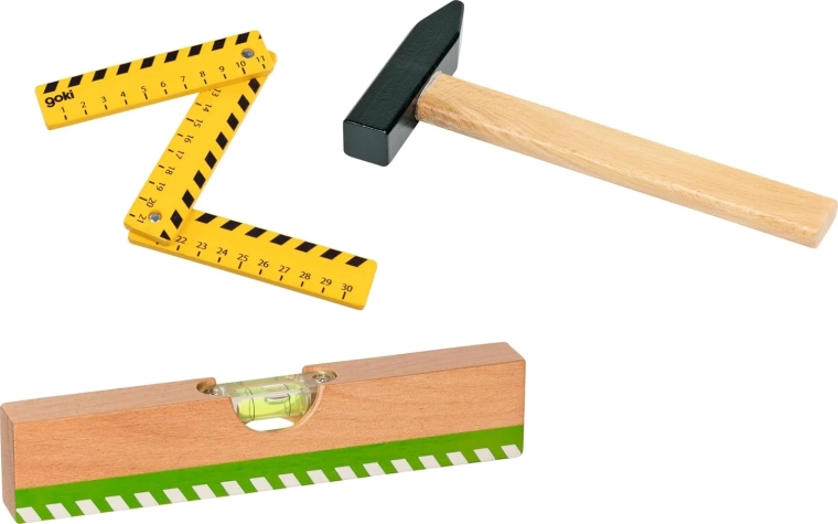 Goki set houten gereedschap