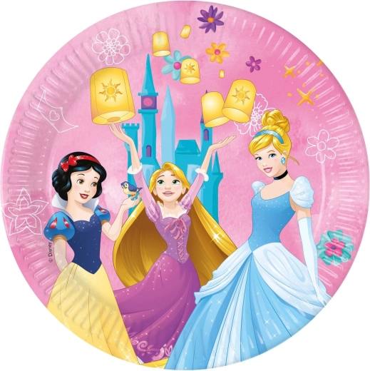 Disney Prinsessen Live Your Story papieren bord 23 cm - 1 stuk