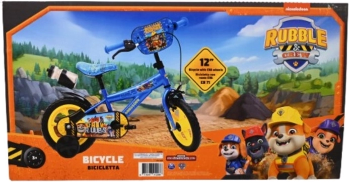 Kinderfiets 12" Rubble & Crew