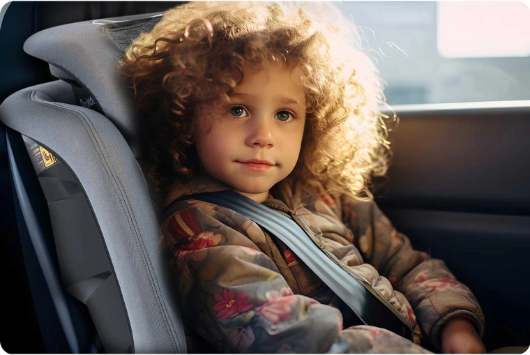 Groeid met je kind: 12 standen hoofdsteun