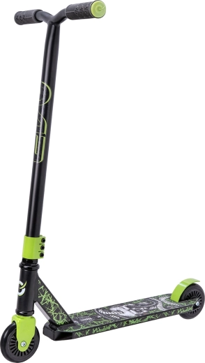 Stevig T-bar stuur en comfortabele TPE handgrepen