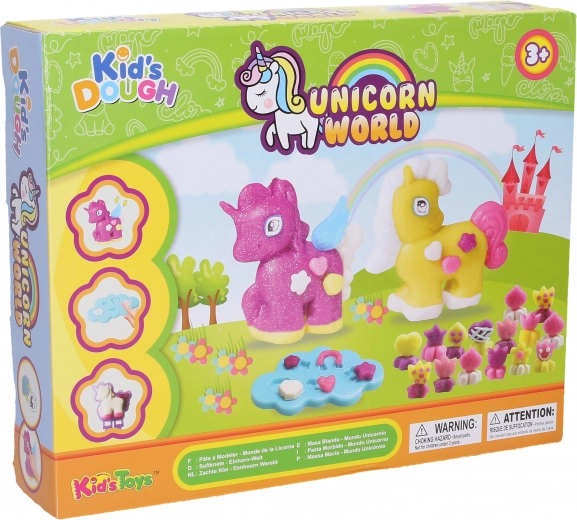 Creatieve set met boetseerklei – eenhoorns
