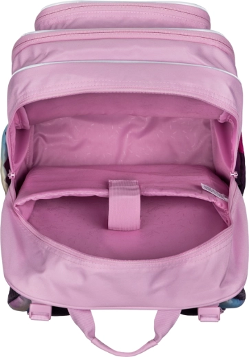 Ergonomische rugzak met 3 compartimenten en vak voor 15" laptop