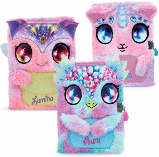 Pluizig dagboek NEBULOUS STARS Lumina A5 met slot