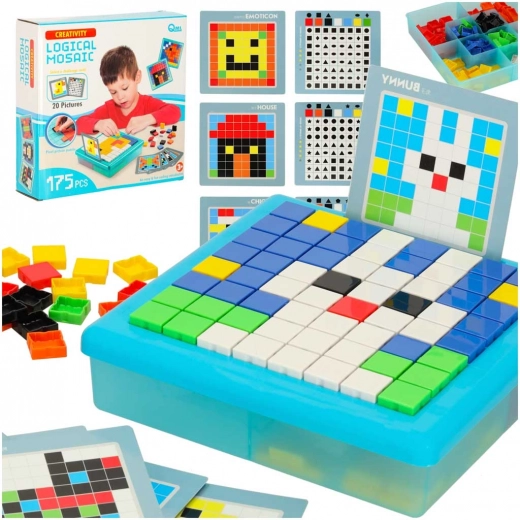 creatieve logische mozaïek – puzzel voor kinderen, 175 stukjes