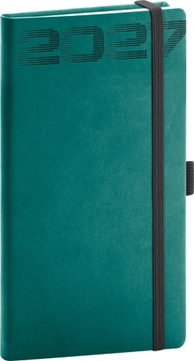 Notique zakagenda Aprint Top 2027 petrol 9 × 15,5 cm