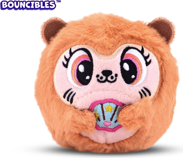 Pluchen springend speelgoed Bouncibles Otto, 8 cm