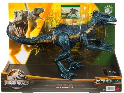Aanvallende Indoraptor met Geluiden