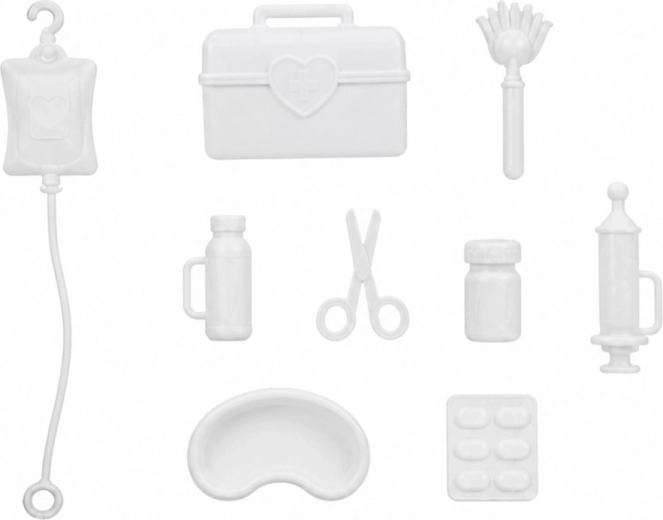Rijke accessoires voor een realistische doktersrol