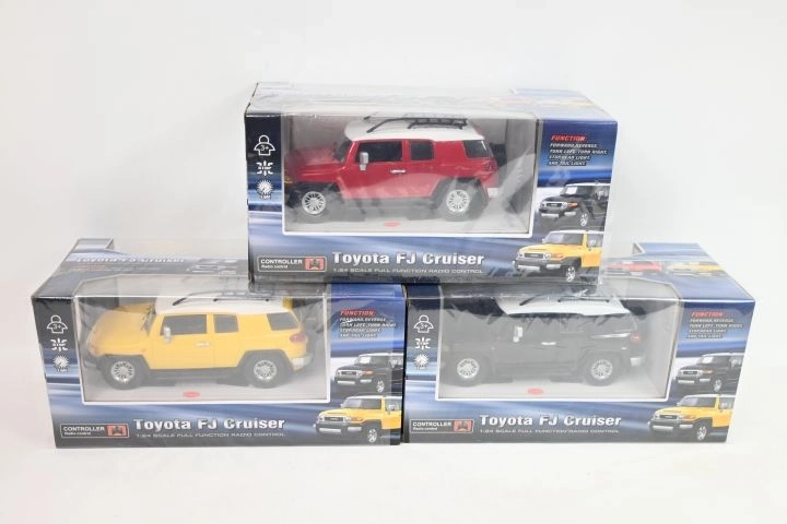Op afstand bestuurbare Toyota FJ Cruiser op schaal 1:24 - 1 stuk