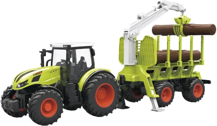 RC-bosbouwtractor Buddy Toys