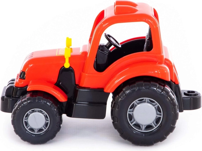Compacte tractor voor kleine handjes