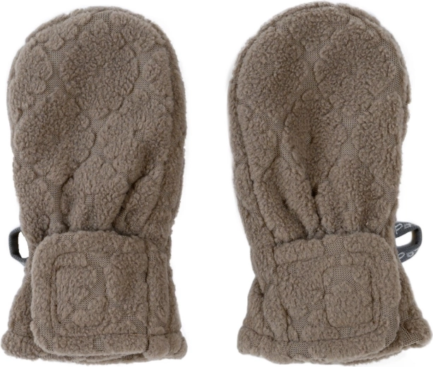 Lodger kinderhandschoenen Mittens folklore fleece buffalo 0–12 maanden