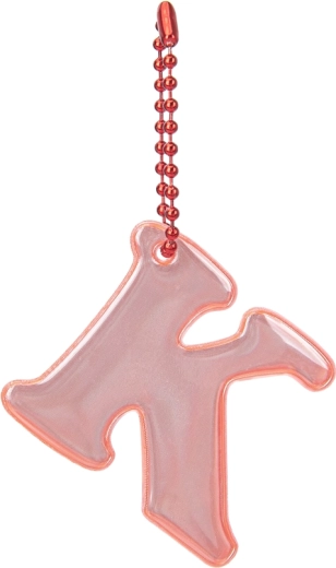 Baagl reflecterende hanger letter K