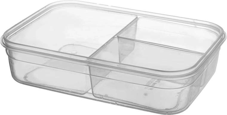 Drie uitneembare vakken voor orde en versheid