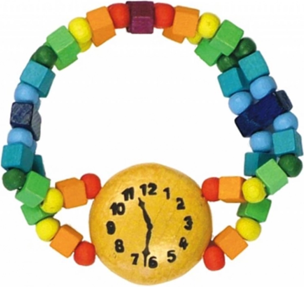 Kinderarmband horloge regenboog