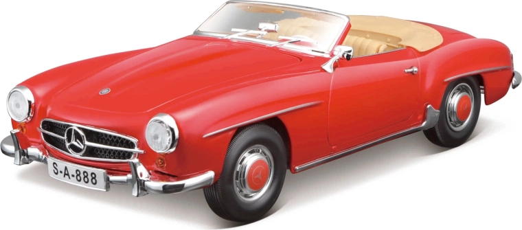 Maisto Mercedes-Benz 190SL 1955 rood 1:18