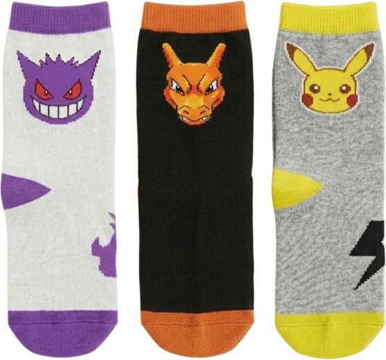Set van 3 paar Pokémon-sokken - 3 paar