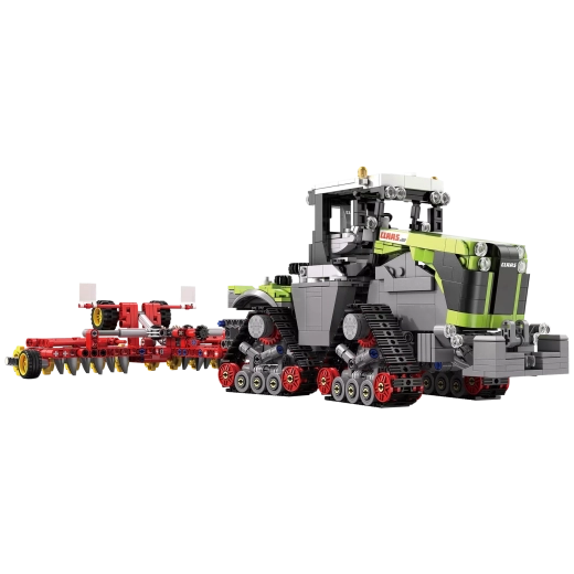 Realistische rupsbanden en besturing