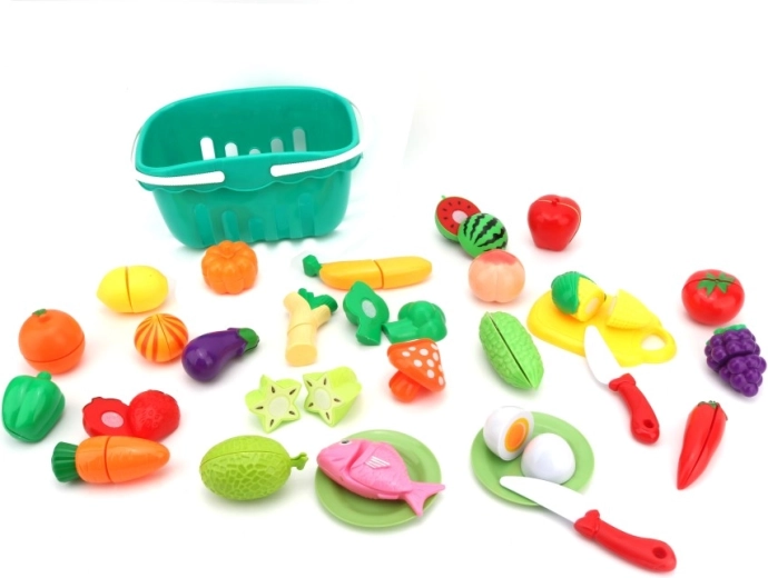 Snijbaar speelgoedeten voor realistisch spel