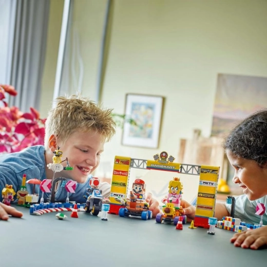 Interactieve ervaring met LEGO Super Mario