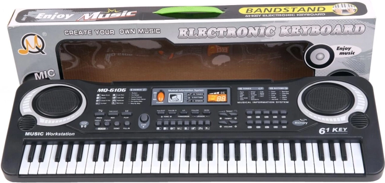 Elektronisch keyboard met 61 toetsen