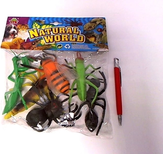 Set insectenfiguurtjes – 6 stuks