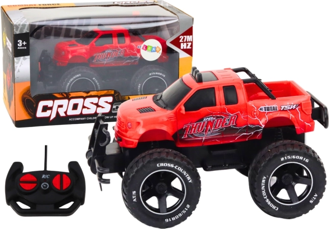 Op Afstand Bestuurbare Off-road Auto RC 1:18 Rood