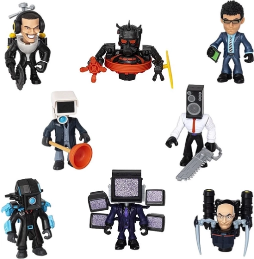 8 personages om te verzamelen en mee te spelen