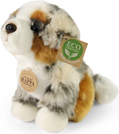 Rappa pluchen hond Australische herder 20 cm eco-friendly