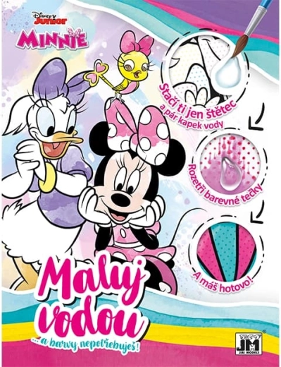 Schilderen met water A4 Minnie
