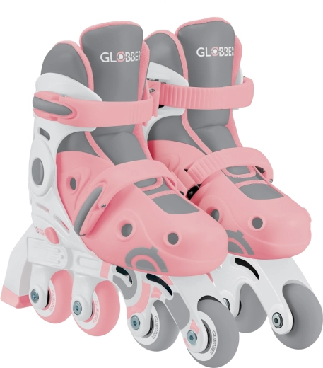 Globber kinder inline skates 2-in-1 learning skates pastelroze 30–33