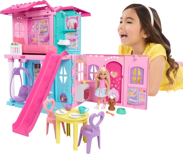 Vijf speelzones in één huisje