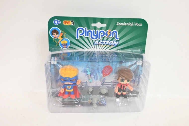 EPEE Pinypon actieset met 2 figuren – voetballer en superheld