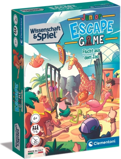Clementoni Escape Game Junior: ontsnapping uit de dierentuin