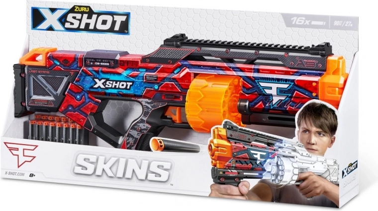 Lanceerder X‑Shot Skins Last Stand met 16 pijltjes