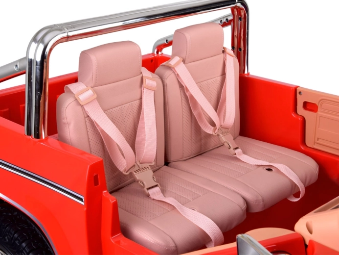 Twee zitplaatsen met veiligheidsgordels