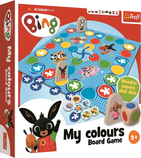 Familie spel voor kinderen Mijn Kleuren Bing van Trefl