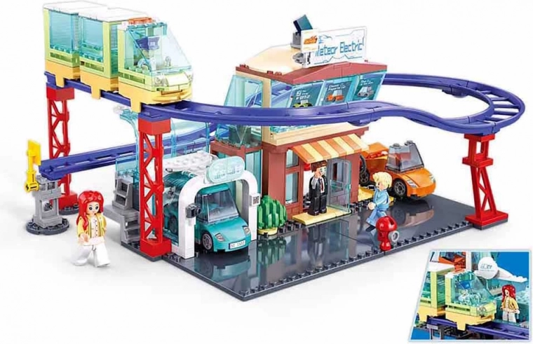 Sluban Metropolis winkel voor elektrische voertuigen