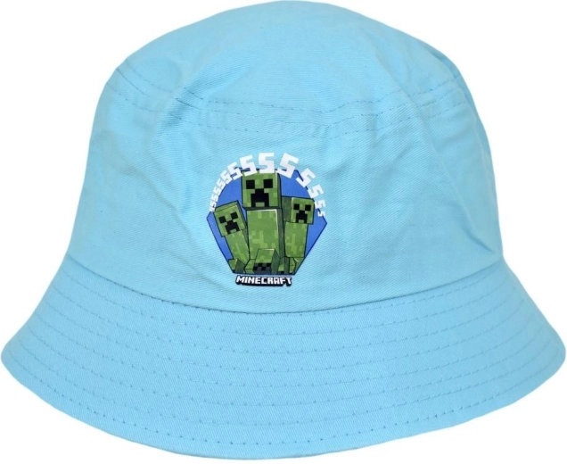 Turquoise Minecraft-hoedje