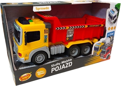 Smily Play speelgoedkiepwagen stadsdiensten