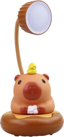 Schattig capibaradesign als decoratie en licht
