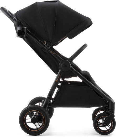 Luchtbanden en volledige vering voor een soepele rit